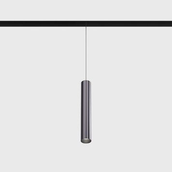 Світильник LTX для трекових систем IN_LINE TUB S P 200, D30мм, H200мм, LED 7W, 3000К, diamond black (06.0320.8.930.DB) 2535 фото