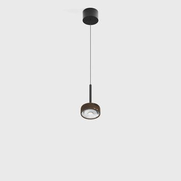 Світильник LTX SOL MINI P, D75mm, H135mm, 7W LED, 24&ordm;, 4000K, IP20, чорний/мідь (03.7530.7.940.BK/CPG) 3259 фото