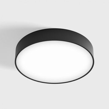 Накладний світильник LTX DISK M, D350mm, H60mm, LED 32W, 4000К, чорний (02.3500.32.940.BK) 00-00050548 фото