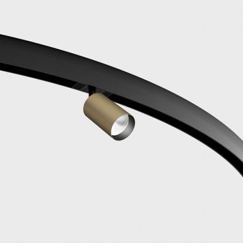 Світильник LTX для трекових систем IN_RING TUB MA 90, D52mm, H90mm, LED 10.8W, 4000К, бронза/чорний (09.0591.13.940.BZ/BK) 2759 фото
