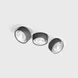 SOL IN MINI X3, L301mm, W111mm, H50mm, LED 3x7W, 3000K, белый/чёрный (01.7523.21.930.WH/BKG) 3524 фото 1