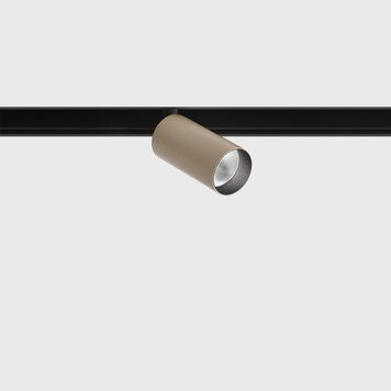 Світильник LTX для трекових систем IN_LINE TUB S A 60, D30mm, H60mm, LED 5.4W, 2700К, sahara beige/чорний (06.0361.8.927.SB/BK) 3360 фото