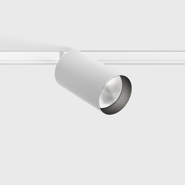 Світильник LTX для трекових систем IN_LINE TUB M A 90, D52mm, H90mm, LED 10.8W, 3000К, білий/білий (06.0591.14.930.WHW) 06.0591.14.930.WHW фото