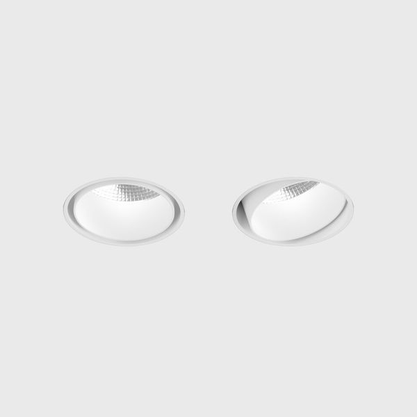 Вбудований світильник LTX TUB M R, D60мм, H65мм, LED 11W 3000K, IP20, білий (01.0598.11.930.WH) 01.0598.11.930.WH фото