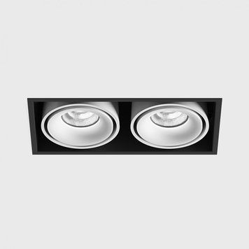 Вбудований світильник LTX KARDAN 2, L210mm, W108mm, H80mm, LED 2х9W, 4000К, білий (01.6110.26.940.WH) 00-00050535 фото