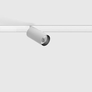 Світильник LTX для трекових систем IN_LINE TUB S A 60, D30mm, H60mm, LED 5.4W, 2700К, білий/білий (06.0361.8.927.WHW) 3358 фото