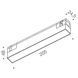 Світильник LTX для трекових систем IN_LINE LINEA 205, L205mm, W24, 5mm, H48mm, LED 6W, 4000К, чорний (06.2050.6.940.BK) 00-00050364 фото 2