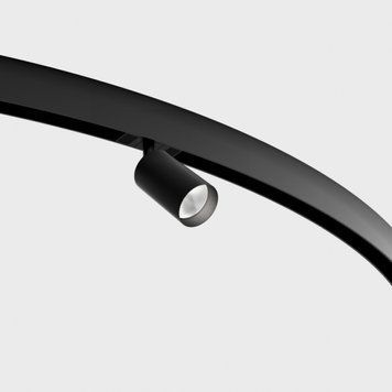 Світильник LTX для трекових систем IN_RING TUB MA 90, D52mm, H90mm, LED 10.8W, 4000К, чорний (09.0591.13.940.BK) 2747 фото
