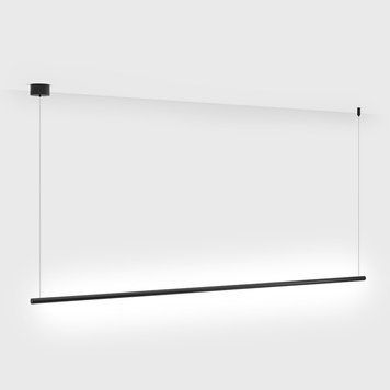 STRAW, L1221mm, D15mm, LED 10W, 3000К, 48V, чёрный (10.1511.10.930.BK) 3581 фото