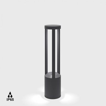 Вуличний світильник LTX BARD6. D140mm, H600mm, 18W LED, 360&ordm;, 2700K, IP 65, графіт (08.5006.18.927.GR) 08.5006.18.927.GR фото