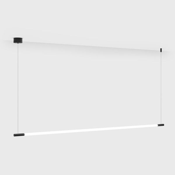 Світильник LTX STRAW, L1221mm, D15mm, LED 10W, 3000К, 48V, чорний (10.1511.10.930.BK) 3581 фото