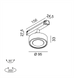 Світильник LTX для трекових систем IN_LINE SOL TW, D95mm, H33mm, LED 13W, TW DIM: 2700K(881Lm)-6500K(1025Lm), 48V DС, IP20, мідь/чорний (06.9533.13.TW.CP/BK) 3187 фото 2