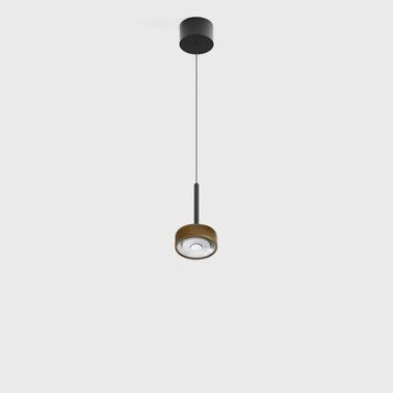 Світильник LTX SOL MINI P, D75мм, H135мм, 7W LED, 24&ordm;, 3000K, IP20, чорний/coffee (03.7530.7.930.BK/CFG) 3246 фото