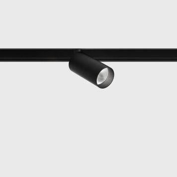 Світильник LTX для трекових систем IN_LINE TUB S A 60, D30mm, H60mm, LED 5.4W, 2700К, чорний (06.0361.8.927.BK) 3355 фото