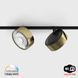 Світильник LTX для трекових систем IN_LINE SOL TW, D95mm, H33mm, LED 13W, TW DIM: 2700K(881Lm)-6500K(1025Lm), 48V DС, IP20, латунь/чорний (06.9533.13.TW.BR/BK) 3185 фото 3