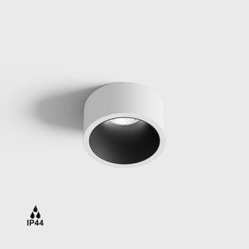 Світильник LTX INVISIBLE MINI OUT, D55mm, H58mm, LED 6.3W, 4000K, білий/чорний (01.2203.7.940.WH/BK) 3407 фото