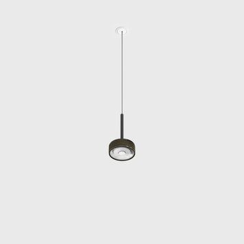 Світильник LTX SOL MINI P NANO, D75мм, H135мм, 7W LED, 24&deg;, 3000K, IP20, чорний/бронза (03.7532.7.930.BK/BZG) 3244 фото