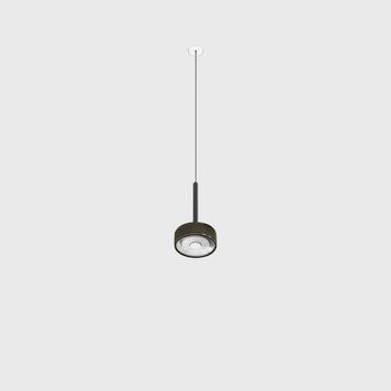 Світильник LTX SOL MINI P NANO, D75мм, H135мм, 7W LED, 24&deg;, 4000K, IP20, чорний/бронза (03.7531.7.940.BK/BZG) 3243 фото