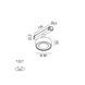 IN_LINE SOL TW, D95mm, H33mm, LED 13W, TW DIM: 2700K(881Lm)-6500K(1025Lm), 48V DС, IP20, белый/чёрный (06.9533.13.TW.WH/BK) 3183 фото 2