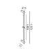 STRAW, L1251mm, D15mm, sp77mm, LED 10W, 3000К, 48V, чёрный (10.1512.10.930.BK) 3577 фото 2