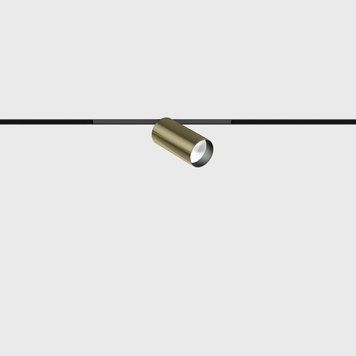 Світильник LTX для трекових систем MICRO_LINE TUB S A 60, D31mm, H65mm, LED 6.3W, 3000К, DALI, латунь (14.0361.7.930.DALI.BR) 2973 фото