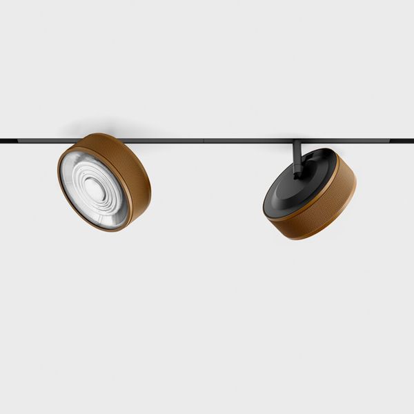 MICRO_LINE SOL MINI, D75mm, H26mm, LED 6.3W, 4000К, coffee/чёрный (14.7526.7.940.CFG/BK) 3129 фото