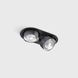 Світильник LTX SOL IN MINI X2, L206mm, W111mm, H50mm, LED 2x7W, 3000K, чорний/diamond black (01.7522.14.930.BK/DBG) 3456 фото 1