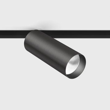 Світильник LTX для трекових систем IN_LINE TUB M A 140, 2 групи, ON/OFF, D52mm, H140mm, LED 19W, 4000K, midnight/чорний (06.0514.19.940.MN/BK.2G) 4104 фото