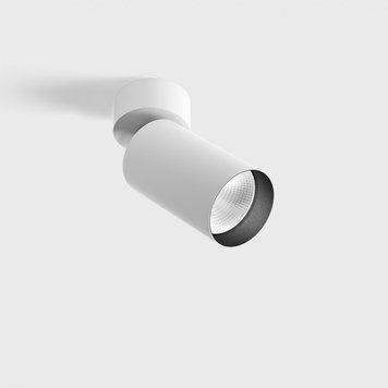 Накладний світильник LTX TUB M SA 90, D52mm, H140mm, LED 9W, 3000К, білий (02.0591.9.930.WH) 00-00050517 фото