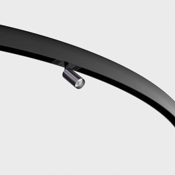 Світильник LTX для трекових систем IN_RING TUB S A 60, D30мм, H60мм, LED 5.4W, 2700К, diamond black/чорний (09.0361.7.927.DB/BK) 3553 фото