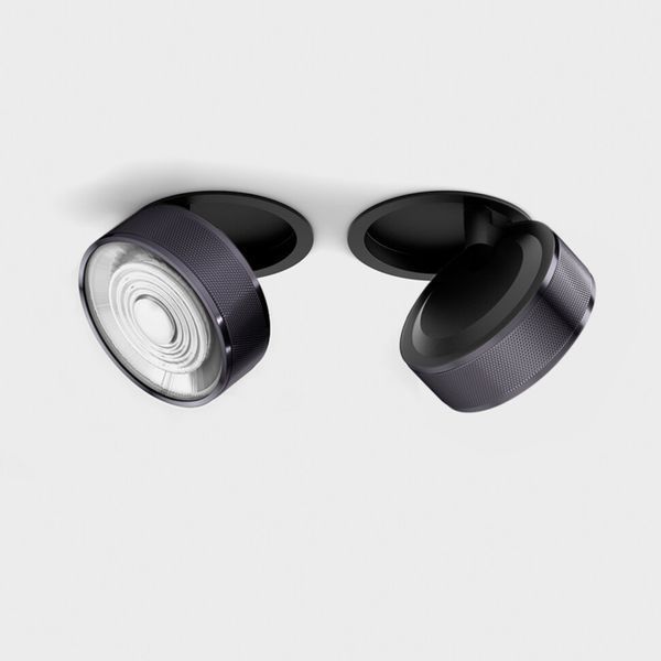 SOL IN, D95mm, H33mm, LED 14W 4000K, чёрный/diamond black (01.9533.14.940.BK/DBG) 2852 фото