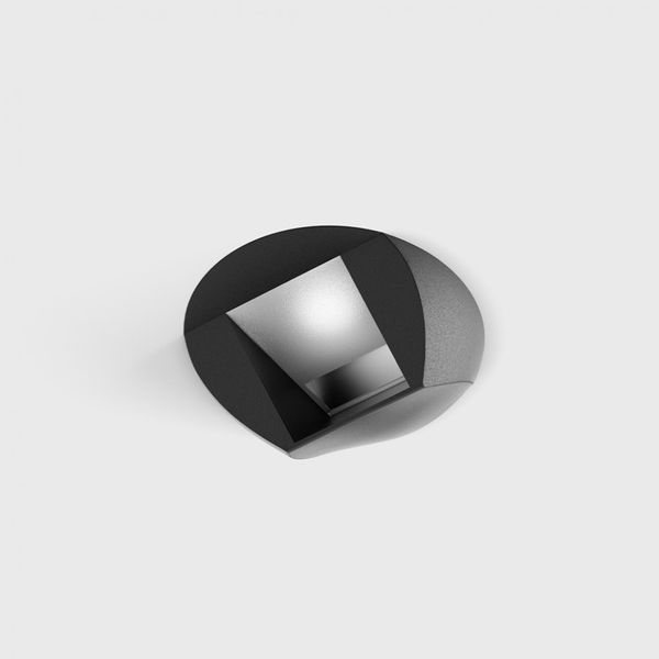 Вбудований світильник LTX NANO WW R TRIMLESS, D35мм, H67мм, LED 6W 3000K, чорний (01.3902.6.930.BK) 01.3902.6.930.BK фото
