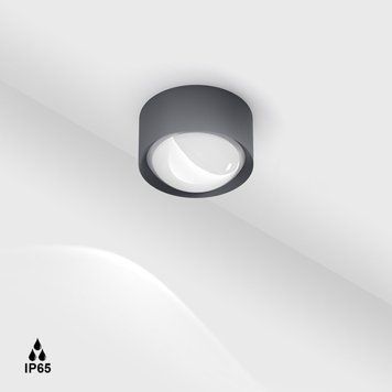 Вуличний світильник LTX BUBBLE, D88mm, H44mm, LED 10W, 3000К, графіт (08.1109.10.930.GR) 3570 фото