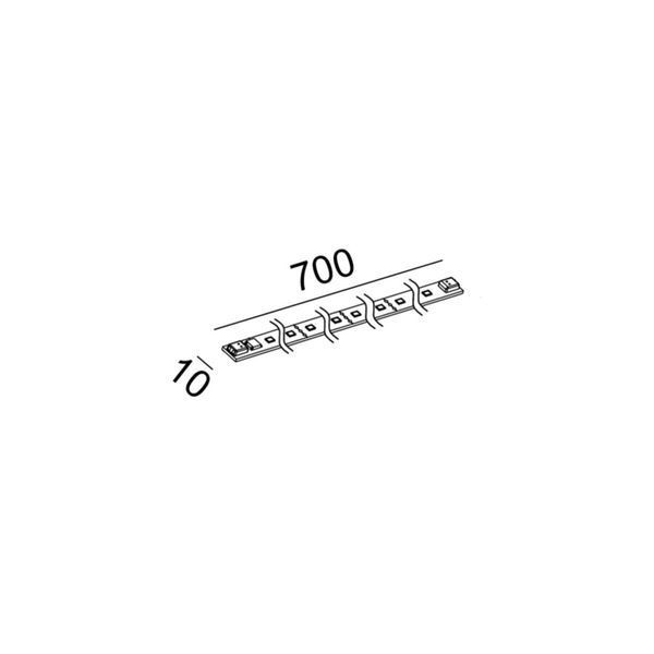 IN_LINE LED INDIRECT, L700mm, w10mm, LED 12W, 4000К, белый (06.SUPPCB.940) 2628 фото