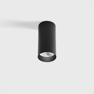 Накладний світильник LTX TUB M S 110, D52mm, H110mm, LED 9W, 3000К, чорний (02.0511.9.930.BK) 00-00050513 фото