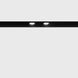 Світильник LTX для трекових систем IN_LINE TUB XS A 22 X2, D22mm, H23mm, LED 2х2W, 3000К, чорний (06.2221.4.930.BK) 00-00050411 фото 1