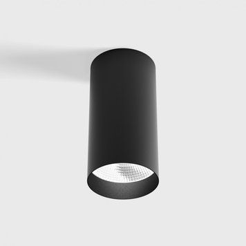 Накладний світильник LTX TUB L S 150, D75mm, H150mm, LED 18W, 4000К, чорний (02.0711.18.940.BK) 00-00050514 фото