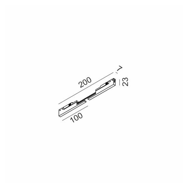 Соединитель электрический MICRO_LINE ELECTRICAL JOINT FLEX, чёрный (14.S2LE20.BK) 3069 фото