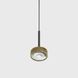 Світильник LTX SOL MINI P, D75мм, H135мм, 7W LED, 24&ordm;, 3000K, IP20, чорний/латунь (03.7530.7.930.BK/BRG) 3234 фото 3