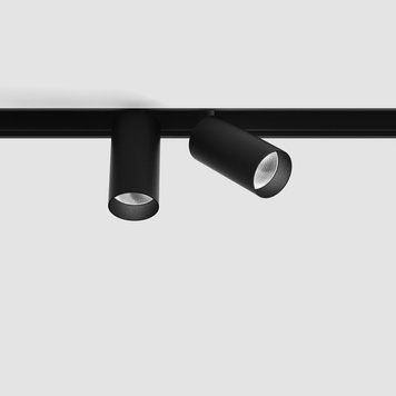 Світильник LTX для трекових систем IN_LINE TUB S A 60 X2, D30мм, H60мм, L211мм, LED 2x4.5W, 4000К, чорний (06.2301.14.940.BK) 2489 фото