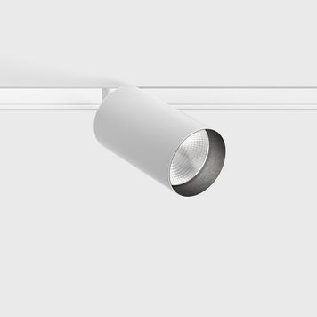 Світильник LTX для трекових систем IN_LINE TUB M A 90, D52mm, H90mm, LED 10.8W, 4000К, білий/білий (06.0591.14.940.WHW) 3832 фото