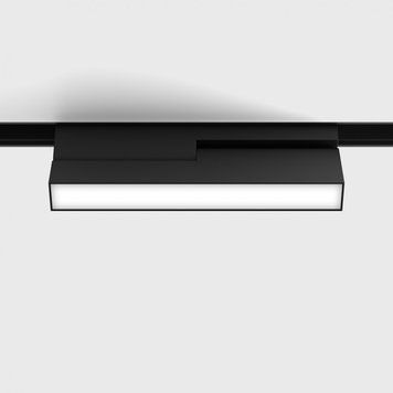 Світильник LTX для трекових систем IN_LINE LINEA B 205, L205mm, W24, 5mm, H107mm, LED 6W, 4000К, чорний (06.2053.6.940.BK) 00-00050407 фото