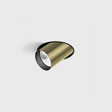 TUB M OUT TRIMLESS, D52mm, H60mm, LED 12W 4000K, латунь (01.0594.9.940.BR) 3547 фото