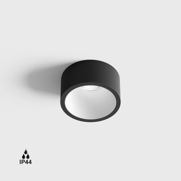 Світильник LTX INVISIBLE MINI OUT, D55mm, H58mm, LED 6.3W, 4000K, чорний/білий (01.2203.7.940.BK/WH) 3395 фото