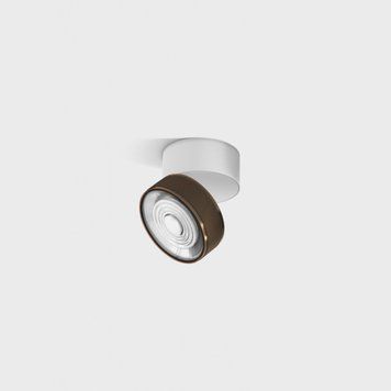 Світильник LTX SOL SURF MINI, D75мм, H70мм, LED 7W, 3000K, білий/мідь (02.7526.7.930.WH/CPG) 2909 фото
