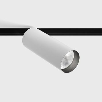 Світильник LTX для трекових систем IN_RING TUB M A 140, D52mm, H140mm, LED 19W, 3000К, білий/чорний (09.0514.19.930.WH/BK) 3619 фото