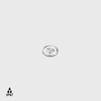 Вуличний світильник LTX UPP28, D28mm, H50mm, LED 0.5W, 3000К, нержавіюча сталь (08.3844.R1.930.SS) 3565 фото