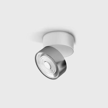Світильник LTX SOL SURF, D95mm, H78mm, LED 14W 4000K, білий/хром (02.9533.14.940.WH/CR) 2961 фото