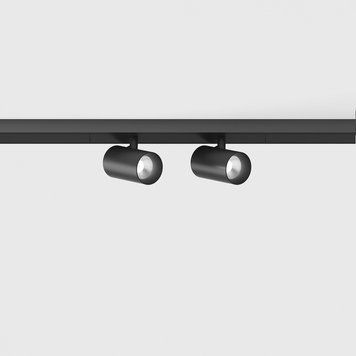 Світильник прожекторний MINI_LINE 42 TUB XS X2, D28, H48mm, CREE 2&times;3,5W, 852Lm, 3000K, 36&deg;, CRI>90, IP 20, чорний (07.2848.7.930.BK) 07.2848.7.930.BK фото
