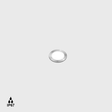 Вуличний світильник LTX UPP28, D28mm, H50mm, LED 0.5W, 3000К, опал/нержавіюча сталь (08.3840.R1.930.SS) 3564 фото